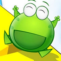 绿豆蛙大笑表情图片