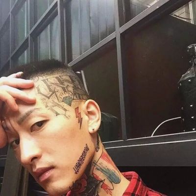 纹身男头像中国图片