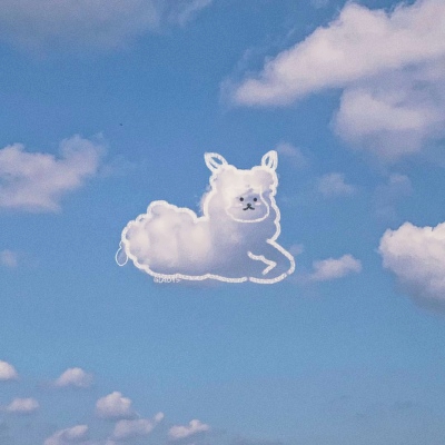 棉花糖头像 云朵图片