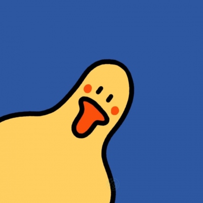 小黄鸭卡通头像可爱萌高清好看的小黄鸭头像卡通头像图片